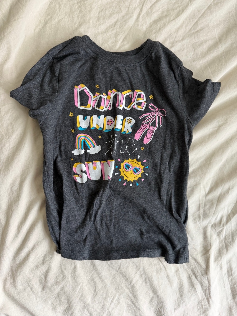 Kids' Dark Gray 'Dance Under the Sun' Graphic Costume Tee